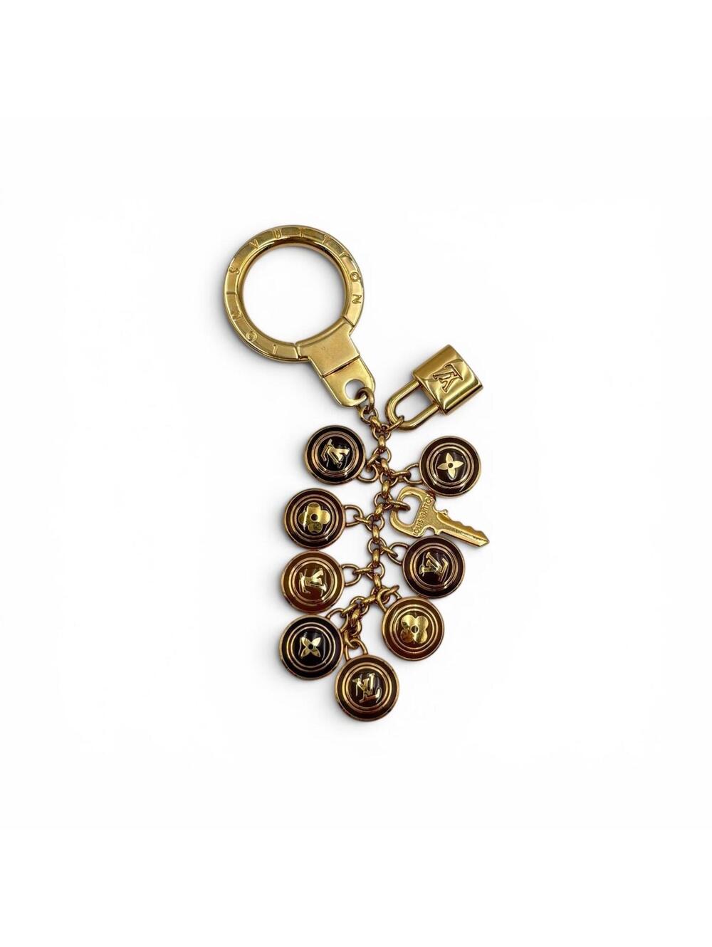 Louis Vuitton Fleur De Monogram Resin Charm Key Holder Bag Charm